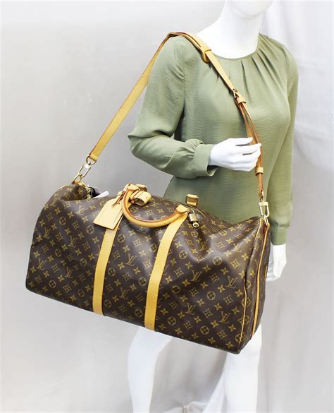 louis vuitton keepall bandouliere 55 travel bag|keepall bandouliere 55 price.